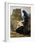 The Compassion, 1887-Pierre Puvis de Chavannes-Framed Premium Giclee Print