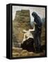 The Compassion, 1887-Pierre Puvis de Chavannes-Framed Stretched Canvas