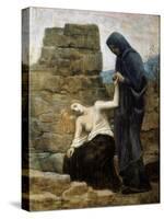 The Compassion, 1887-Pierre Puvis de Chavannes-Stretched Canvas