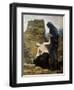 The Compassion, 1887-Pierre Puvis de Chavannes-Framed Giclee Print