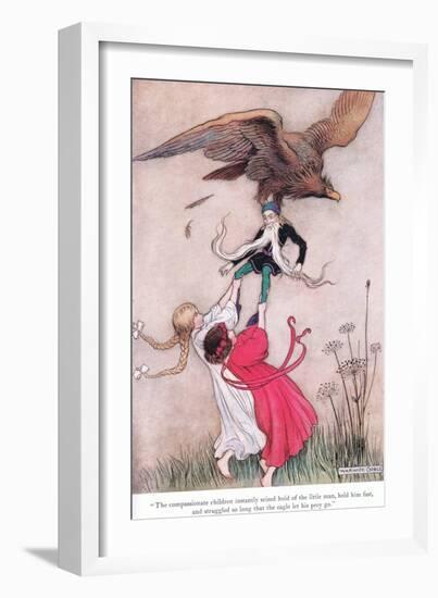 The Compassionate Children-Warwick Goble-Framed Giclee Print