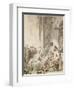 The Competition (Le Concour)-Jean-Honoré Fragonard-Framed Premium Giclee Print