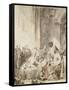 The Competition (Le Concour)-Jean-Honoré Fragonard-Framed Stretched Canvas