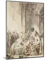 The Competition (Le Concour)-Jean-Honoré Fragonard-Mounted Giclee Print