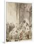 The Competition (Le Concour)-Jean-Honoré Fragonard-Framed Giclee Print