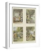 The Complete Angler-Thomas Stothard-Framed Giclee Print