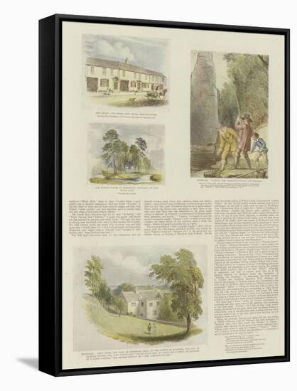 The Complete Angler-Thomas Stothard-Framed Stretched Canvas