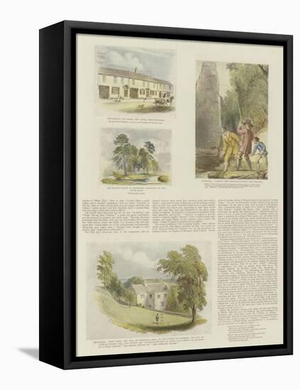 The Complete Angler-Thomas Stothard-Framed Stretched Canvas