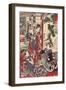 The Complete Views of Competing Brothel Houses Attributed to Morikawa Chikashige-null-Framed Giclee Print