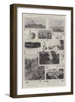 The Completion of the All-British Cable from Australia to Vancouver-null-Framed Giclee Print