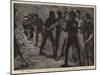 The Completion of the St Gothard Tunnel, 29 February 1880, the Meeting of the Workmen-null-Mounted Giclee Print