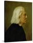 The Composer Franz Liszt (1811-86), 1884-Franz Seraph von Lenbach-Stretched Canvas