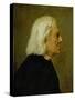The Composer Franz Liszt (1811-86), 1884-Franz Seraph von Lenbach-Stretched Canvas