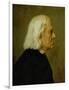 The Composer Franz Liszt (1811-86), 1884-Franz Seraph von Lenbach-Framed Premium Giclee Print