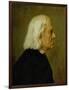 The Composer Franz Liszt (1811-86), 1884-Franz Seraph von Lenbach-Framed Premium Giclee Print