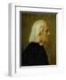 The Composer Franz Liszt (1811-86), 1884-Franz Seraph von Lenbach-Framed Premium Giclee Print