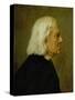 The Composer Franz Liszt (1811-86), 1884-Franz Seraph von Lenbach-Stretched Canvas