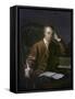 The Composer Handel-Philippe Mercier-Framed Stretched Canvas