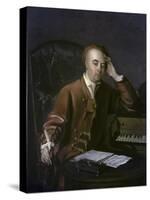 The Composer Handel-Philippe Mercier-Stretched Canvas