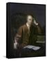 The Composer Handel-Philippe Mercier-Framed Stretched Canvas