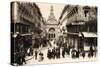 The Comptoir National D'Escompte De Paris and the Rue Rougemont Restaurant, 1905-null-Stretched Canvas