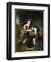 The Comte and Chevalier De Choiseul as Savoyards-François-Hubert Drouais-Framed Giclee Print