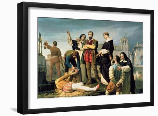 The Comuneros: Juan De Padilla-Antonio Gisbert-Framed Giclee Print