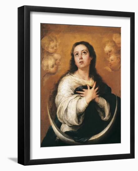 The Conception-Bartolome Esteban Murillo-Framed Art Print