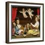 The Concert, 1624-Gerrit van Honthorst-Framed Giclee Print