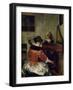 The Concert, about 1675-Gerard ter Borch-Framed Giclee Print