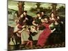 The Concert after the Meal-Ambrosius Benson-Mounted Giclee Print