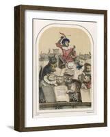 The Concert des Chats, a Feature of the Foire de Saint- Germain-Louis Lassalle-Framed Art Print