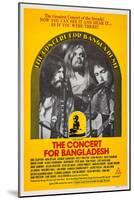 The Concert for Bangladesh, from Left: George Harrison, Leon Russell, Bob Dylan, 1972-null-Mounted Art Print