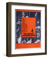 The Concert for Bangladesh-null-Framed Art Print