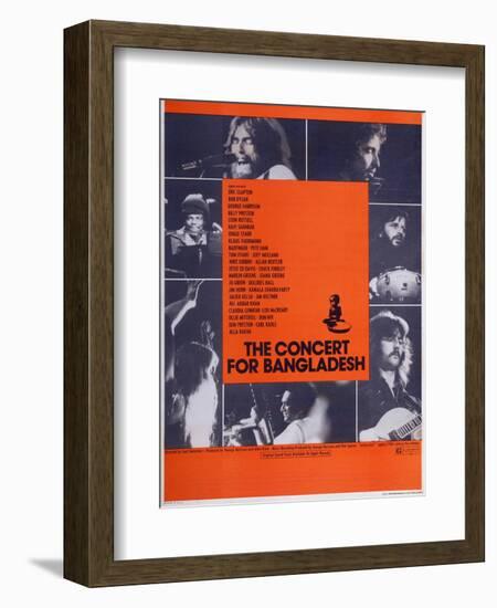 The Concert for Bangladesh-null-Framed Art Print