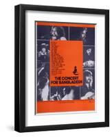 The Concert for Bangladesh-null-Framed Art Print