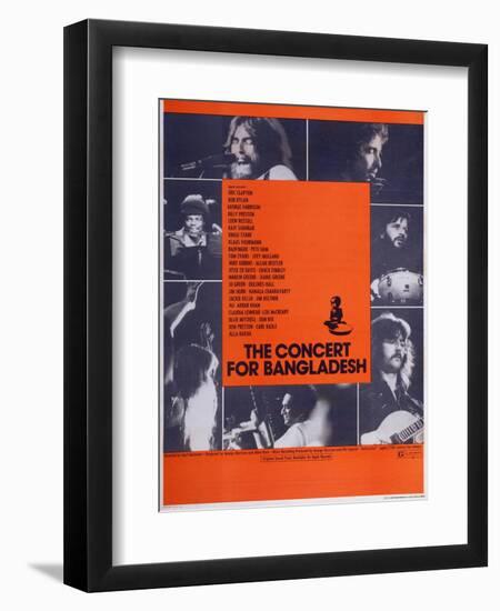 The Concert for Bangladesh-null-Framed Art Print