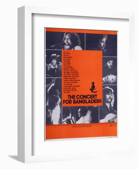 The Concert for Bangladesh-null-Framed Art Print