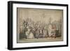 'The Concert. From Matthew Bramble's Trip to Bath.', c1780-1820, (1923)-Thomas Rowlandson-Framed Giclee Print