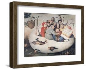 The Concert in the Egg-Hieronymus Bosch-Framed Premium Giclee Print