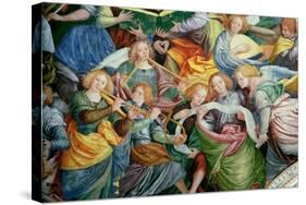 The Concert of Angels, 1534-36 (Detail)-Gaudenzio Ferrari-Stretched Canvas