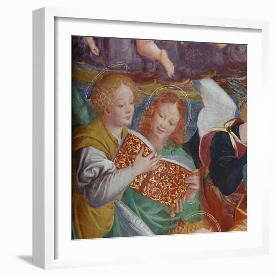 The Concert of Angels, 1534-36-Gaudenzio Ferrari-Framed Giclee Print