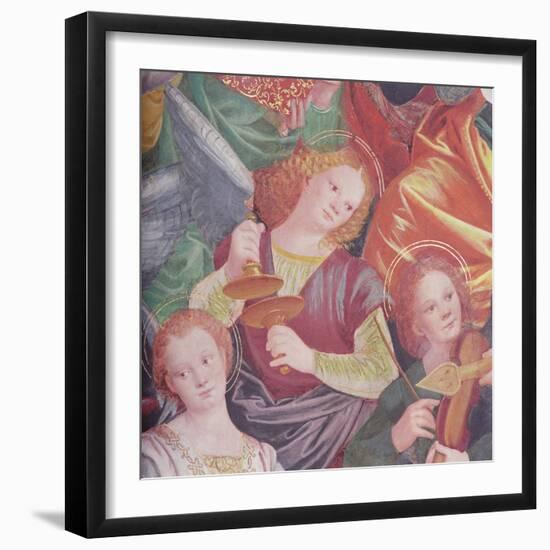 The Concert of Angels, 1534-36-Gaudenzio Ferrari-Framed Giclee Print