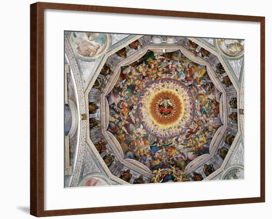 The Concert of Angels, from the Dome, 1534-35-Gaudenzio Ferrari-Framed Giclee Print