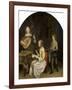 The Concert: Singer and Theorbo Player-Gerard Terborch-Framed Giclee Print