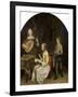 The Concert: Singer and Theorbo Player-Gerard Terborch-Framed Giclee Print