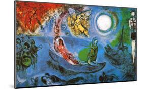 The Concert-Marc Chagall-Mounted Art Print