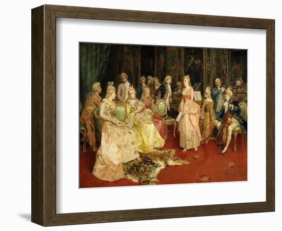 The Concert-Ettore Simonetti-Framed Giclee Print