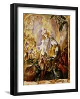 The Concert-John Anster Fitzgerald-Framed Giclee Print