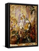 The Concert-John Anster Fitzgerald-Framed Stretched Canvas